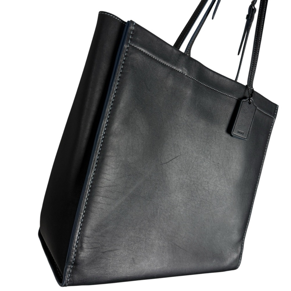 Coach 1941 Collection 20515 Smoke Black Grey Tote Bag - Picture 3 of 8